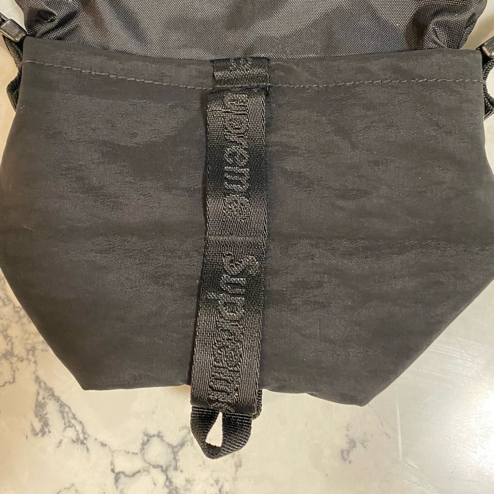 Black supreme cross body bag